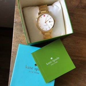 Gold Kate Spade Watch